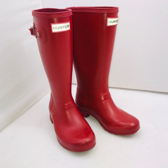 Hunter Other - Hunter Red Rain Boots
